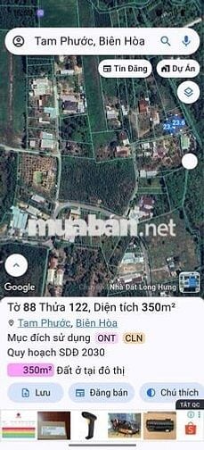 🔥🔥🔥 CẦN BÁN NHANH ĐẤT PHƯỜNG TAM PHƯỚC, TỈNH ĐỒNG NAI, DT 15X23m