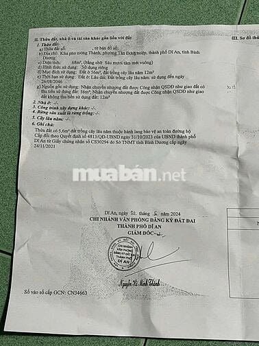 Đất gần kdc Tứ Hải, phường Tân Đông Hiệp, TP Dĩ An