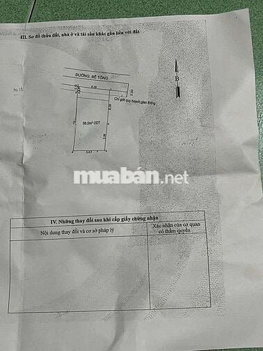 Đất gần kdc Tứ Hải, phường Tân Đông Hiệp, TP Dĩ An