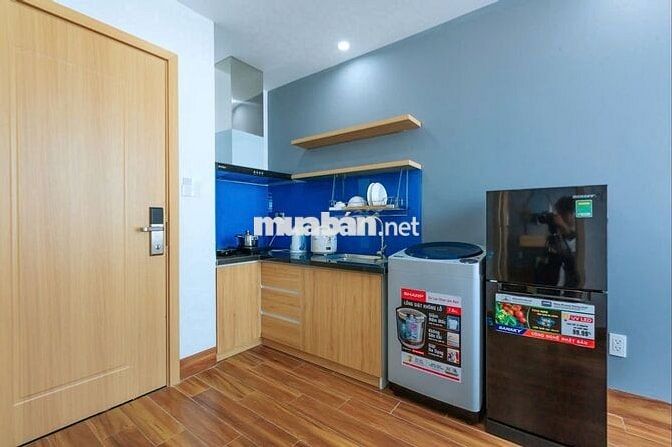 CHO THUÊ CĂN HỘ 1 PHÒNG NGỦ CÓ BAN CÔNG FULL NỘI THẤT KHU AN THƯỢNG