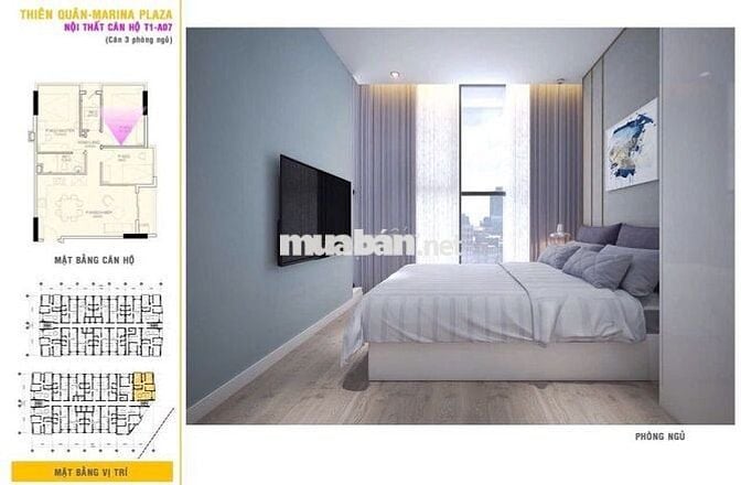 Chung cư Thiên Quân marina CT , đối điện ĐH y dược cần thơ,chỉ 1,4 tỷ