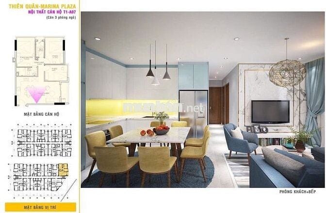 Chung cư Thiên Quân marina CT , đối điện ĐH y dược cần thơ,chỉ 1,4 tỷ