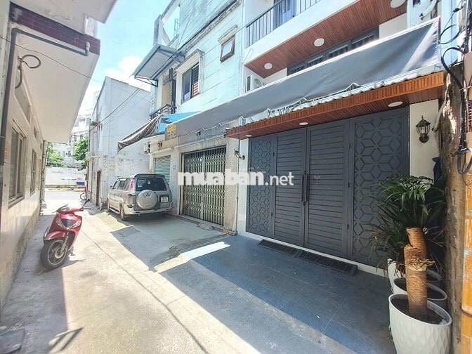 BÁN NHÀ PHAN VĂN TRỊ - XE HƠI TẬN CỬA - ĐỐI DIỆN CITYLAND - Ở LIỀN