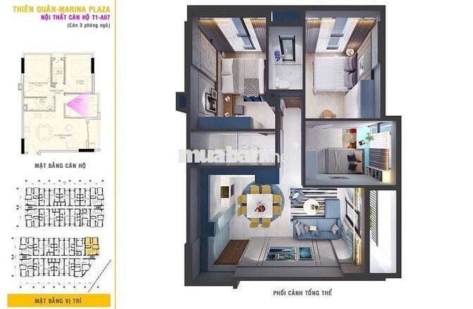 Chung cư Thiên Quân marina CT , đối điện ĐH y dược cần thơ,chỉ 1,4 tỷ