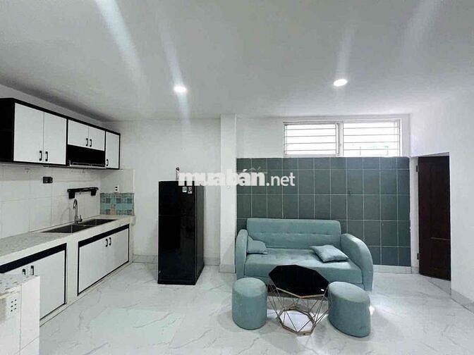 Cho Thuê Căn Hộ Trệt 1pn Tách Bếp Rộng Thoáng Full NT Ngay CMT8 Quận 3