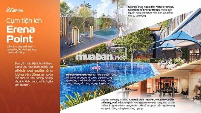 The Aspira - 1,5 tỷ sở hữu Căn hộ Smarthome ngay Metro số 1 - CK khủng