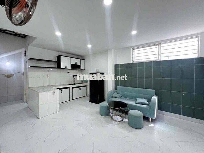 Cho Thuê Căn Hộ Trệt 1pn Tách Bếp Rộng Thoáng Full NT Ngay CMT8 Quận 3