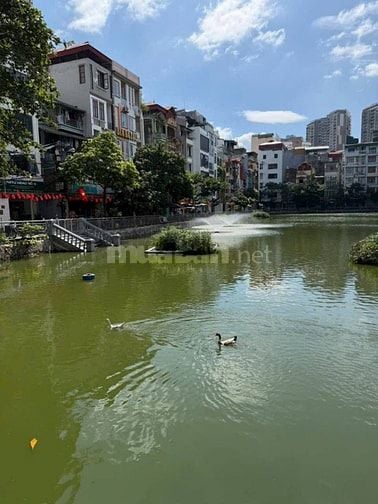 Bán Nhà ĐẤT MẶT HỒ TRUNG KÍNH. NGÕ 110 TRẦN DUY HƯNG CẦU GIẤY DT 88 M 