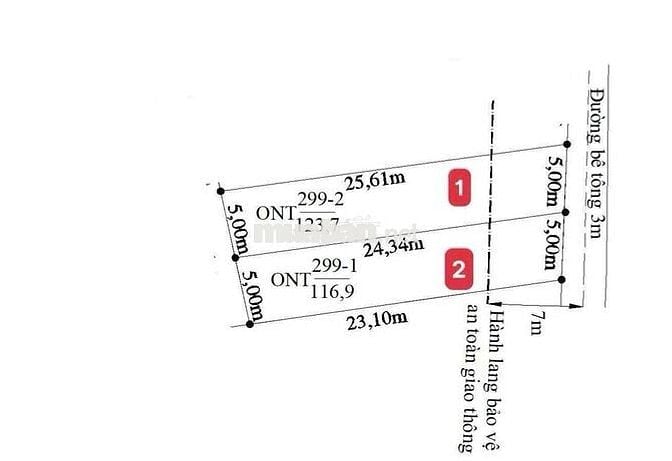 5×24 THỔ 100% ĐƯỜNG ÔTÔ NGAY ĐẤT ,LIỀN KỀ THỊ TRẤN