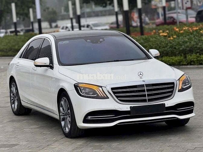 MERCEDES BENZ S450L Đời 2019 Trắng.Kem Đẹp HN