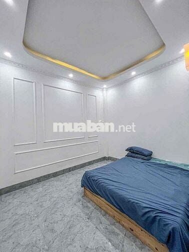 Nhà Trệt Lầu Mới 2pn 2wc hẻm 876 Trần Nam Phú