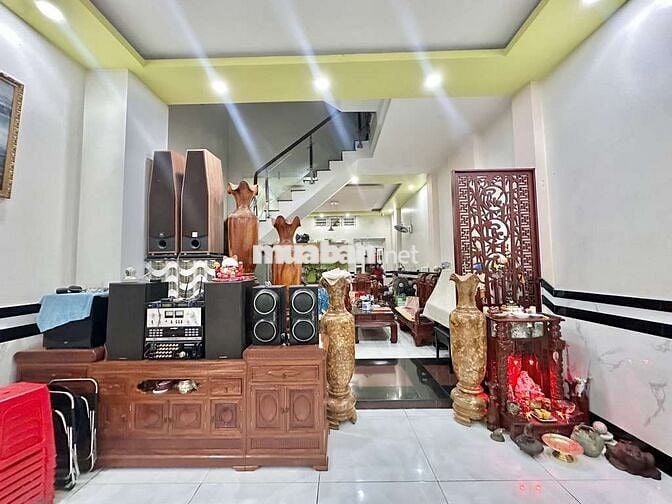 MẶT TIỀN NGAYCHỢ HIỆ
P BÌNH - NHÀ 4 TẦNG - NGANG 5X20 100M2 DTSD 274M2