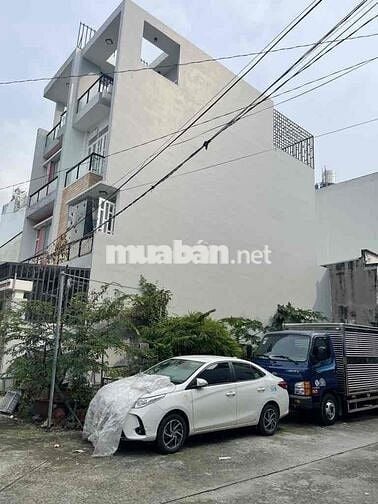 HẺM XE HƠI, LÊ VĂN QUỚI, 4x17, 4 TẦNG, CHỈ HƠN 7 TỶ XÍU