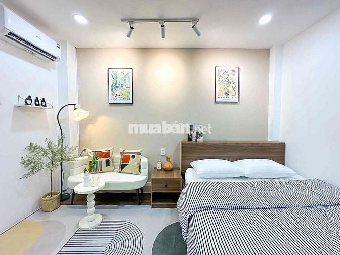 CHO THUÊ STUDIO CỬA SỔ QUẬN 1, CÓ NỘI THẤT, GẦN CẦU NGUYỄN VĂN CỪ Q5