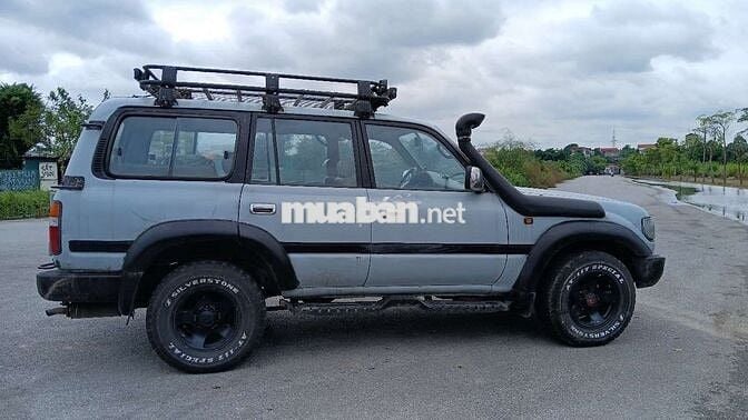 Toyota Land Cruiser FZJ80 1992 Xám