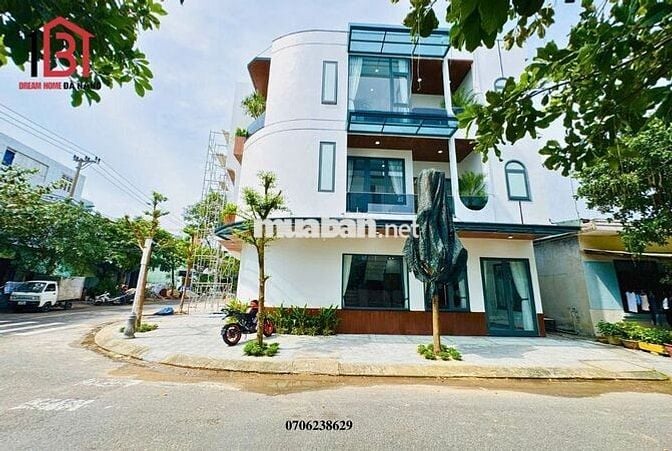 🔴🆘 Nhà Đẹp Hòa Minh 🆘 Căn Góc gần biển rất thoáng và đẹp