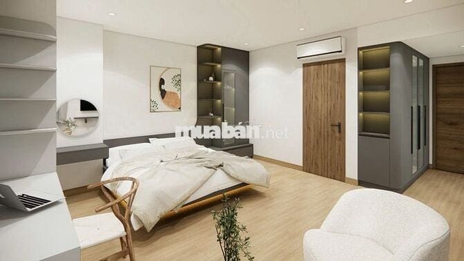 Cho thuê nhà phố liền kề Ecolake Mỹ Phước căn góc 6PN, FULL nội thất