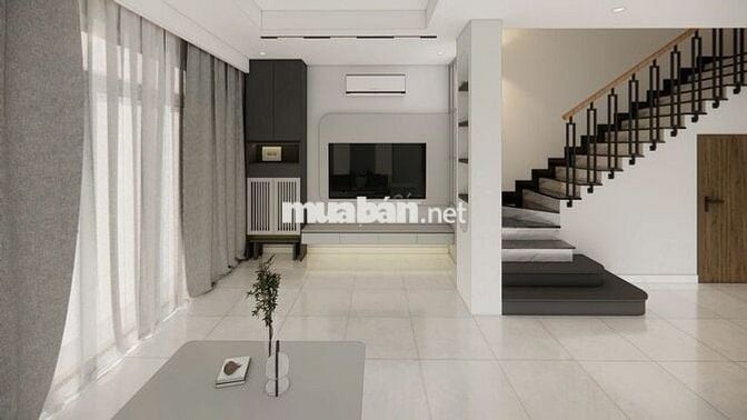 Cho thuê nhà phố liền kề Ecolake Mỹ Phước căn góc 6PN, FULL nội thất