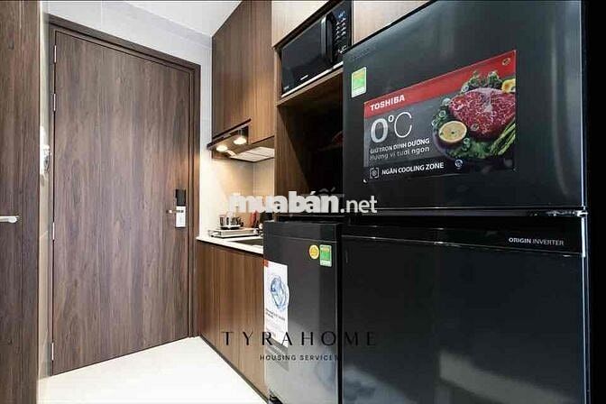 Studio hiện đại tại trung tâm 🍭 nội thất gỗ cao cấp, tiện nghi đầy đủ,