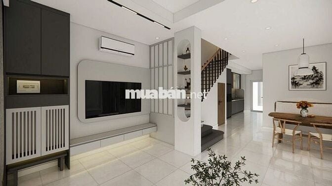 Cho thuê nhà phố liền kề Ecolake Mỹ Phước căn góc 6PN, FULL nội thất