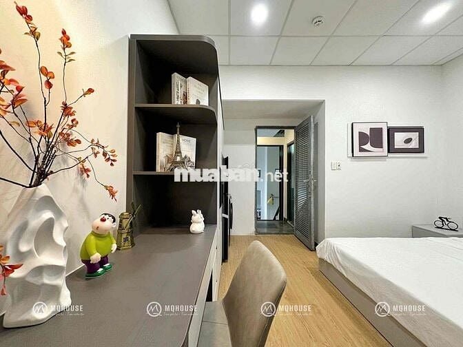 Studio tách bếp, máy giặt riêng, full NT mới 100% ngay khu Bàu Cát