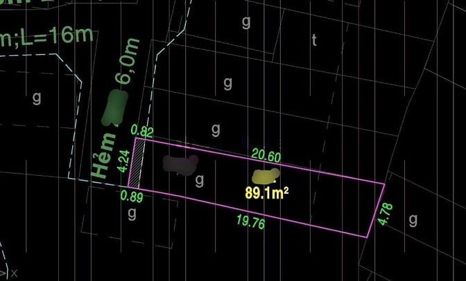Nhà cấp 4 dt89m2 hẻm Quốc Lộ 1A, Q. Bình Tân, gần chợ Phạm Đăng Giảng