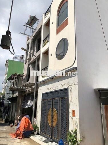 Bán Nhà Hẻm Ô Tô Hương Lộ 3, Bình Tân. DT: 5 x10 (4 tầng). Giá: 5,9 tỷ