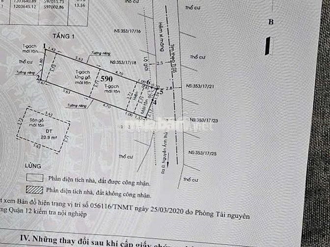 #ĐẤT 56M2 #NHÀ ĐẸP HIỆP THÀNH# NGUYỄN ẢNH THỦ #NHÌNH 4 TỶ