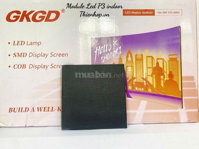 Màn hình LED P2.5/P3 – Chạy quảng cáo, hiển thị nội dung trong nhà