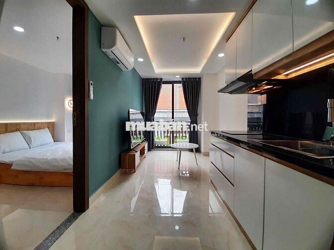 🍀1 Phòng ngủ tách bếp_Có Ban Công_Thang Máy_ Sạch Sẽ_ An Ninh_Mới 100%