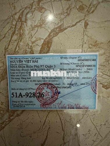 Mercedes Benz S Class 2015 S400L cực mới rin 100%