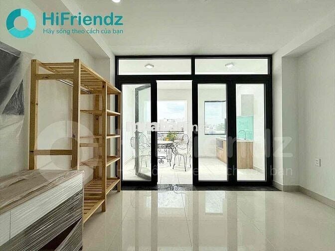 1 PHÒNG NGỦ BANCÔNG TÁCH BẾP FULL NỘI THẤT_KHU BIỆT THỰ _VƯỜN LÀI Q.12