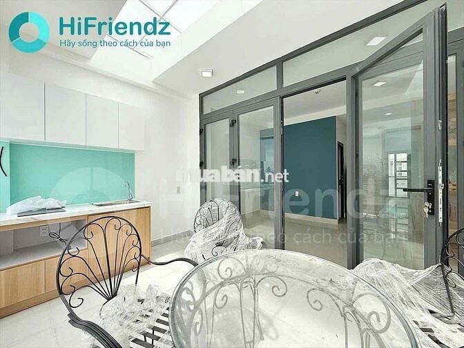 1 PHÒNG NGỦ BANCÔNG TÁCH BẾP FULL NỘI THẤT_KHU BIỆT THỰ _VƯỜN LÀI Q.12