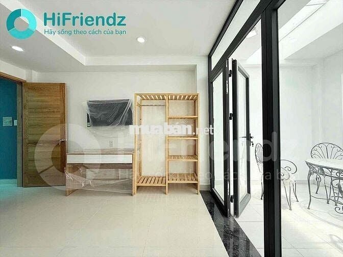 1 PHÒNG NGỦ BANCÔNG TÁCH BẾP FULL NỘI THẤT_KHU BIỆT THỰ _VƯỜN LÀI Q.12