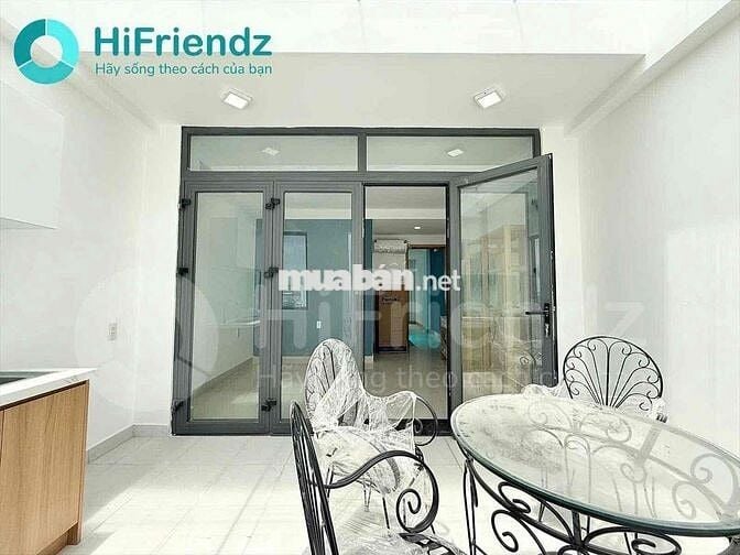 1 PHÒNG NGỦ BANCÔNG TÁCH BẾP FULL NỘI THẤT_KHU BIỆT THỰ _VƯỜN LÀI Q.12