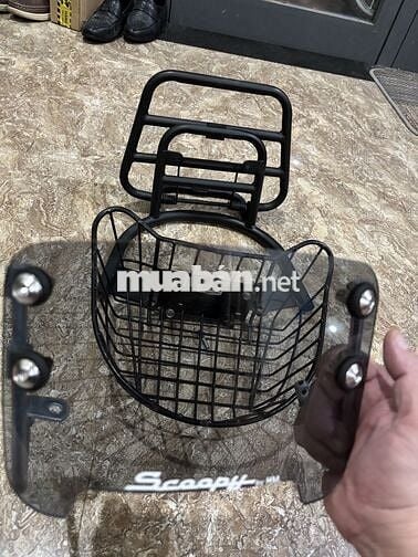 Bân phụ kiện cho xe Scopy