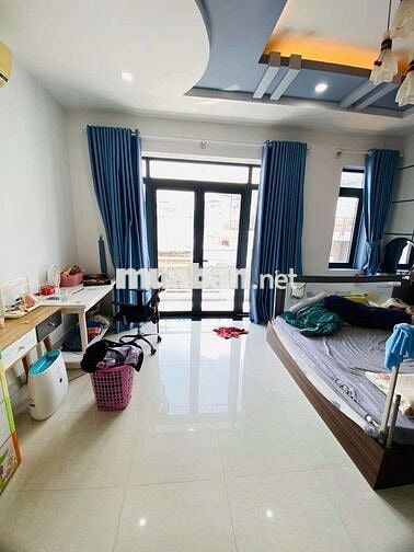 BÁN NHÀ HXH THÔNG KHU CV LÀNG HOA GÒ VẤP, NGANG 5.2M CHỦ XÂY ĐÚC 5TẦNG