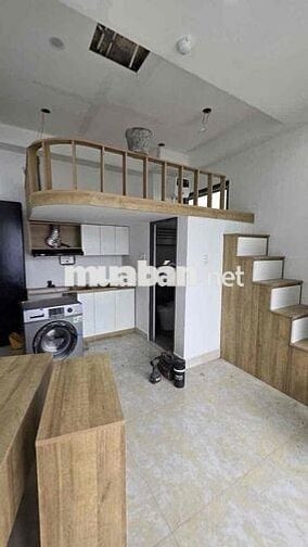 bán căn hộ dịch vụ 8x20m đúc 6 lầu có 25 phòng 26wc sẵn nội thất