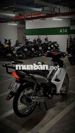 Xe số wave 110 2024 xám trắng mới 98%