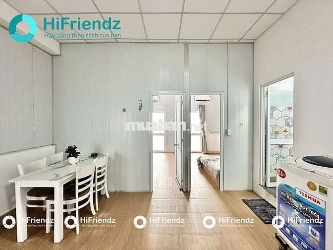 CHO THUÊ 2 PHÒNG NGỦ BAN CÔNG RỘNG FULL NỘI THẤT GIỜ GIẤC TỰ DO