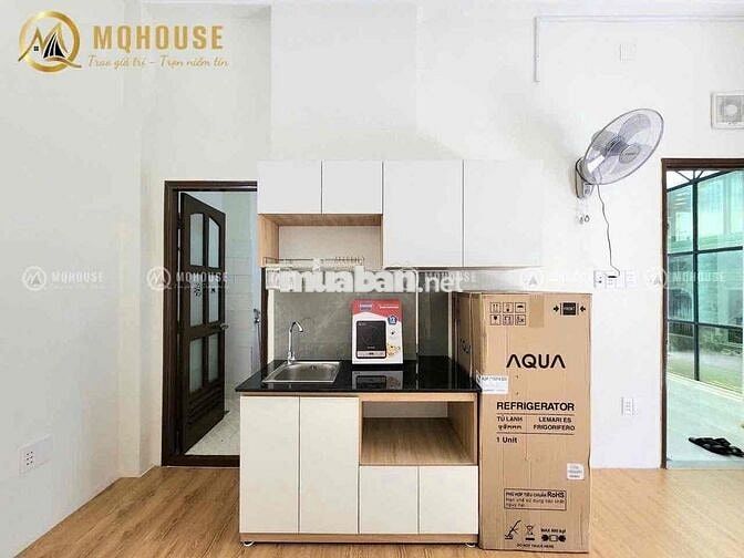 CĂN HỘ 1PN TÁCH BẾP BAN CÔNG MỚI 100% GẦN VÒNG XOAY LĂNG CHA CẢ