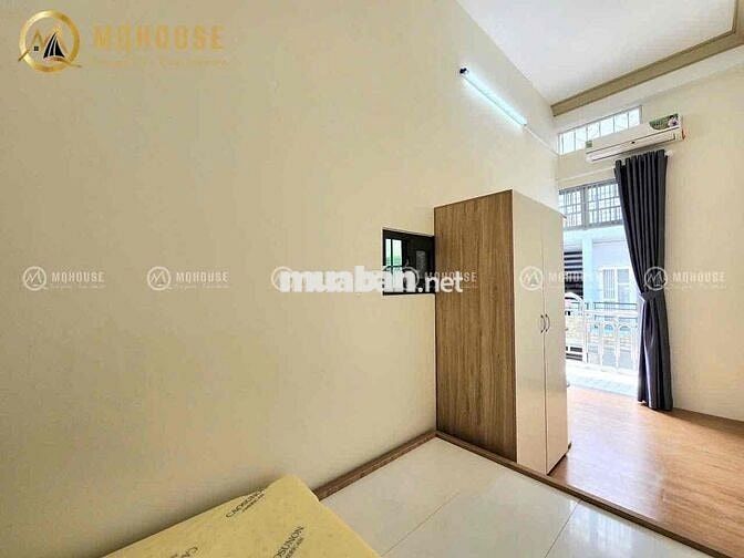 CĂN HỘ 1PN TÁCH BẾP BAN CÔNG MỚI 100% GẦN VÒNG XOAY LĂNG CHA CẢ