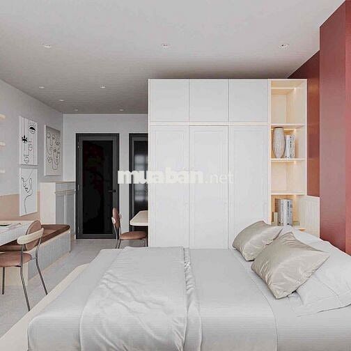 CHO THUÊ CĂN HỘ CỬA SỔ LỚN,35m2,NGAY BỜ KÈ TRƯỜNG SA-PHÚ NHUẬN,FULL NT