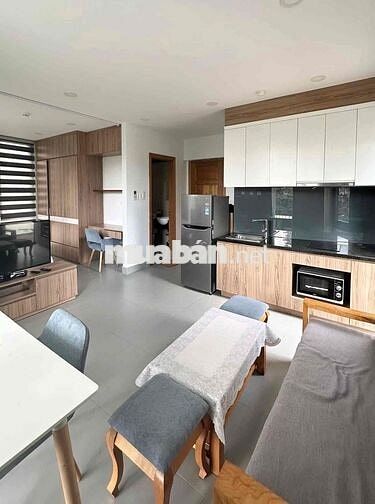 🌹CHO THUÊ CĂN HỘ 1PN VIEW BỜ KÈ TRƯỜNG SA FULL_NỘI THẤT QUA QUẬN 1 5p