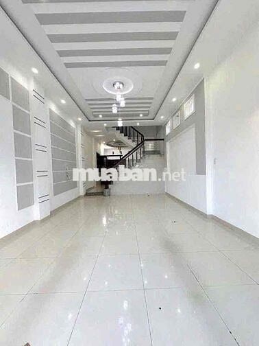 Cho thuê nhà 2 lầu đường B5 KDC Hưng Phú gần siêu thị Go