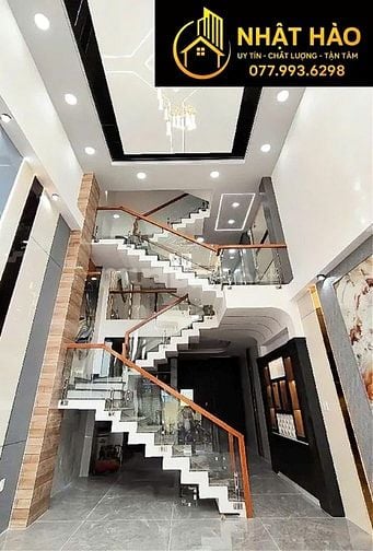 Bán nhà mới 4 tầng hẻm xe hơi tránh Bình Hưng Hòa Bình Tân chỉ 6xtỷ 