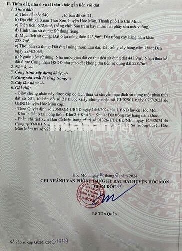 🆘ĐẤT 11 x 61m MẶT TIỀN ĐƯỜNG XUÂN THỚI SƠN 37, GẦN NGÃ BA GIỒNG