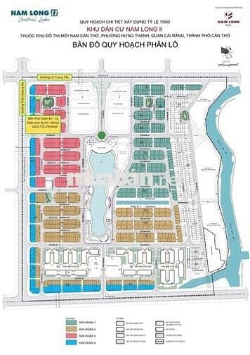 Bán nền B1 View công viên có hẻm kỷ thuật 6m Khu đô thị Nam Long 2