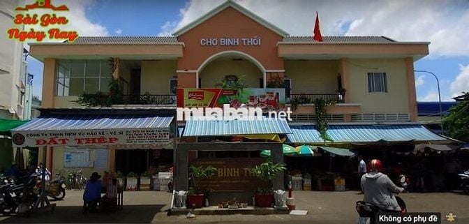 SẠP CHỢ BÌNH THỚI Q11 VỊ TRÍ ĐẸP GẦN BÃI XE DỄ BUÔN BÁN