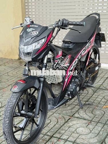 Satria 2019 Đen Hồng - Zin Đẹp Chạy Êm, Bao Nợ Xấu